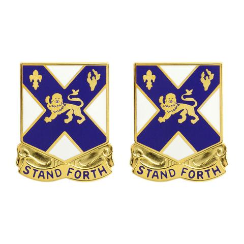 102nd Infantry Regiment Unit Crest (Stand Forth)